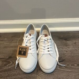 Frye genuine leather sneakers. Never worn. Size 7